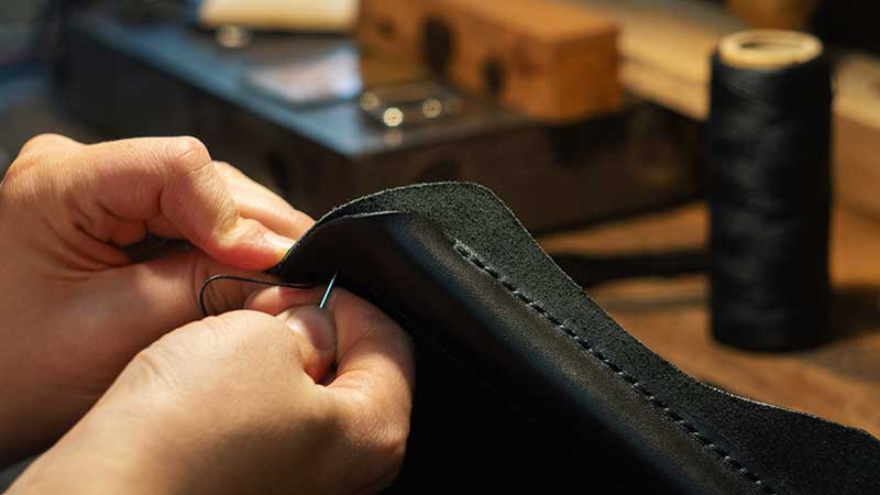 How to Sew Leather