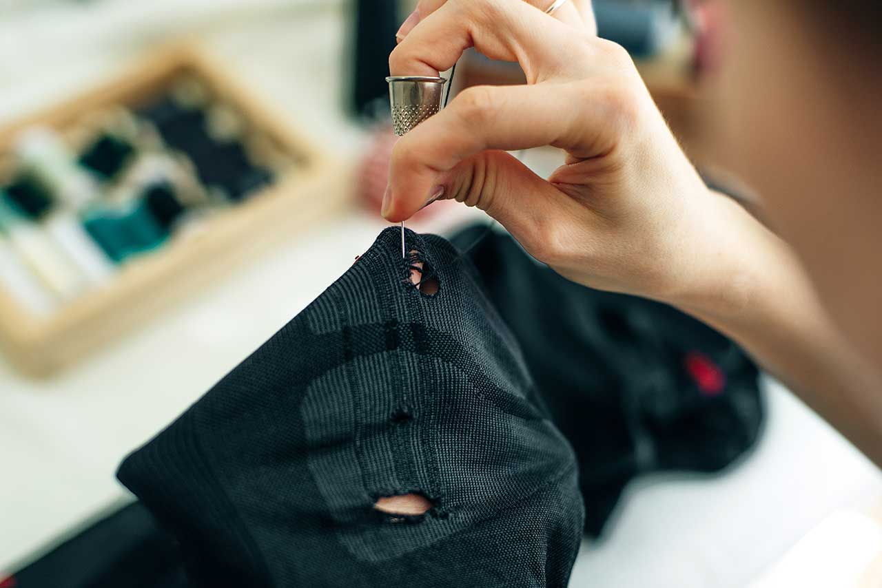 How to Sew a Hole in Jeans Alices Studio