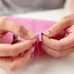 HOW TO HAND SEW A SEAM