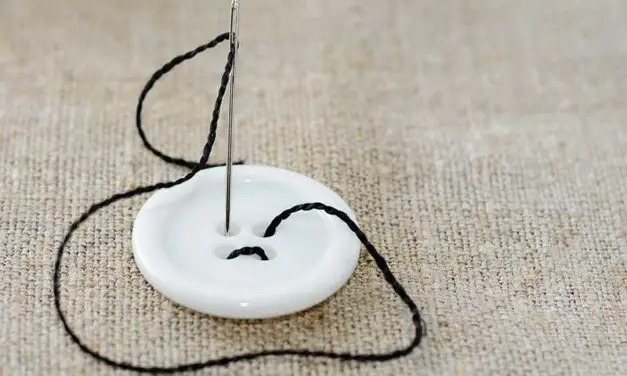 How To Sew A Button On